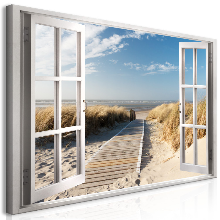 Large canvas print View from the Window to the Beach II [Large Format] 150801 additionalImage 3