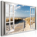 Large canvas print View from the Window to the Beach II [Large Format] 150801 additionalThumb 3