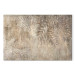 Canvas Art Print Sketch of Palm Leaves - Beige Composition With a Plant Motif 151201