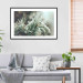 Poster Winter Charm - A Photograph of a Coniferous Twig Covered in Frost 151701 additionalThumb 9