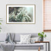 Poster Winter Charm - A Photograph of a Coniferous Twig Covered in Frost 151701 additionalThumb 7