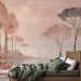 Wall Mural Subtle Landscape - Composition With Nature in Terracotta Color 160001 additionalThumb 2