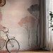 Wall Mural Subtle Landscape - Composition With Nature in Terracotta Color 160001 additionalThumb 7