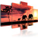 Canvas Print African elephants family 58801 additionalThumb 2
