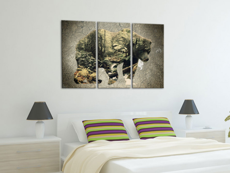 Canvas The Bear in the Forest 61901 additionalImage 3