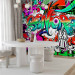 Wall Mural Urban Art - Colorful Mural with Artistic Graffiti-Style Text 64601 additionalThumb 7