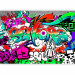Wall Mural Urban Art - Colorful Mural with Artistic Graffiti-Style Text 64601 additionalThumb 5