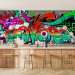 Wall Mural Urban Art - Colorful Mural with Artistic Graffiti-Style Text 64601 additionalThumb 6