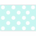 Wall Mural Tiny White Polka Dots - White Dots on Turquoise Background for Children's Room 64801 additionalThumb 5