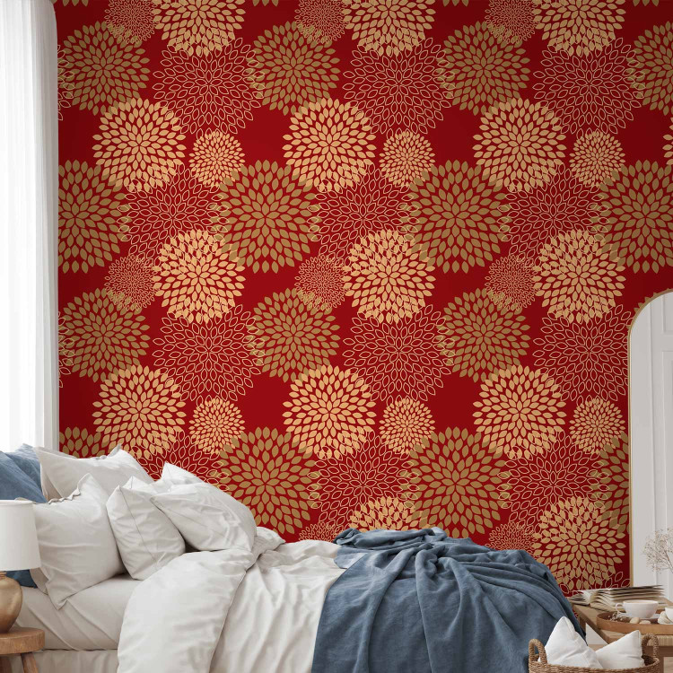 Modern Wallpaper Coppery dill 89401 additionalImage 4
