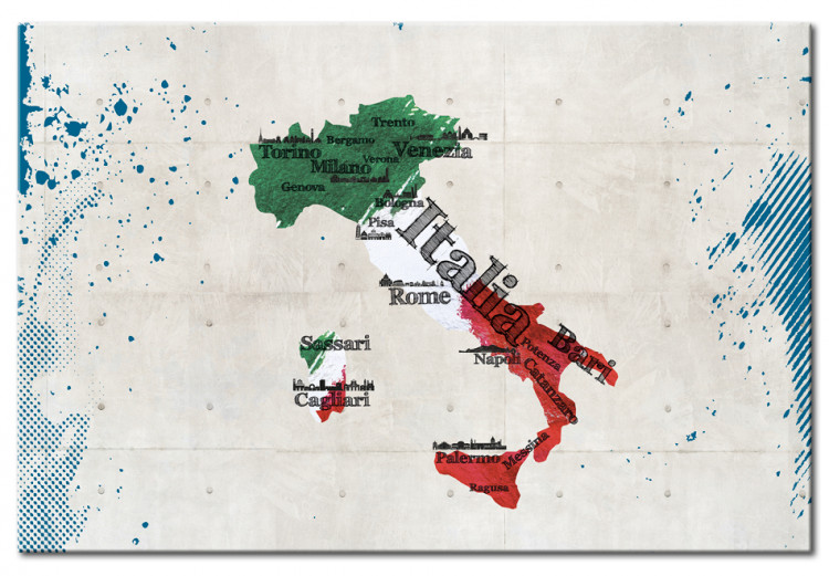 Decorative Pinboard Italy [Cork Map] 92201 additionalImage 2
