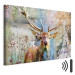 Canvas Art Print Deer on Wood 106111 additionalThumb 8
