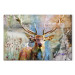 Canvas Art Print Deer on Wood 106111 additionalThumb 7
