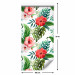 Modern Wallpaper Tropical Flowers (Red) 108511 additionalThumb 2