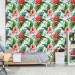 Modern Wallpaper Tropical Flowers (Red) 108511 additionalThumb 8