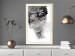 Wall Poster Feminine Beauty - black and white abstraction with a woman's face and patterns 116411 additionalThumb 21