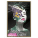 Poster Colorful Portrait - colorful abstract composition with a woman's face 117211 additionalThumb 16