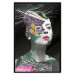 Poster Colorful Portrait - colorful abstract composition with a woman's face 117211 additionalThumb 18