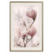 Poster Mature Magnolia - vintage composition with flowers on a pastel background 118611 additionalThumb 19