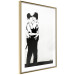Wall Poster Cops' Kiss - graffiti with two men in Banksy style 119211 additionalThumb 6