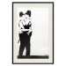 Wall Poster Cops' Kiss - graffiti with two men in Banksy style 119211 additionalThumb 25