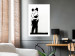 Wall Poster Cops' Kiss - graffiti with two men in Banksy style 119211 additionalThumb 2
