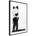 Wall Poster Cops' Kiss - graffiti with two men in Banksy style 119211 additionalThumb 11