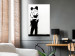 Wall Poster Cops' Kiss - graffiti with two men in Banksy style 119211 additionalThumb 21