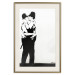 Wall Poster Cops' Kiss - graffiti with two men in Banksy style 119211 additionalThumb 24