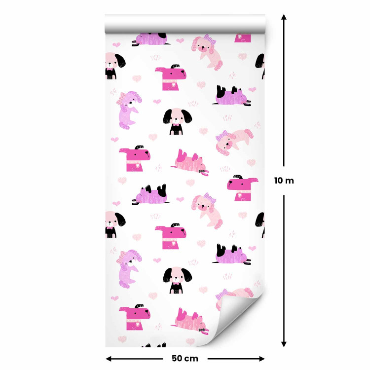 Modern Wallpaper Funny Puppies 127011 additionalImage 2