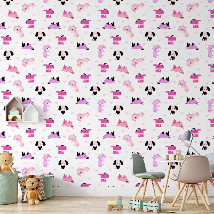 Modern Wallpaper Funny Puppies 127011 additionalImage 8