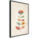 Wall Poster Queen of Flowers - abstract plant created from colorful figures 129911 additionalThumb 13