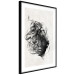 Wall Poster Scattered Thoughts - female face depicted in an abstract motif 131911 additionalThumb 14