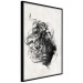 Wall Poster Scattered Thoughts - female face depicted in an abstract motif 131911 additionalThumb 13