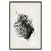 Wall Poster Scattered Thoughts - female face depicted in an abstract motif 131911 additionalThumb 19