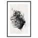 Wall Poster Scattered Thoughts - female face depicted in an abstract motif 131911 additionalThumb 15