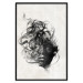 Wall Poster Scattered Thoughts - female face depicted in an abstract motif 131911 additionalThumb 16