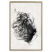 Wall Poster Scattered Thoughts - female face depicted in an abstract motif 131911 additionalThumb 21