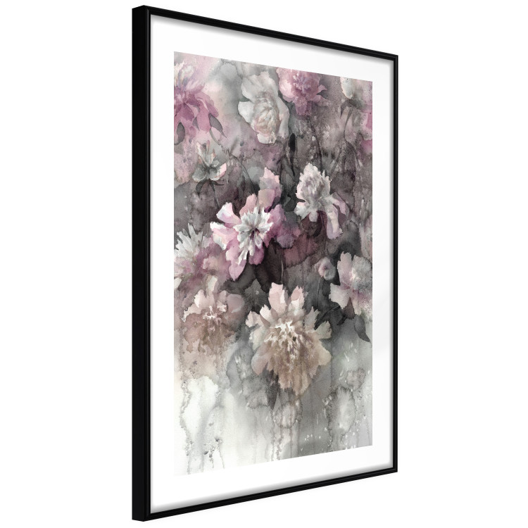 Poster Tinted Feeling - floral composition of flowers in a watercolor motif 134811 additionalImage 12