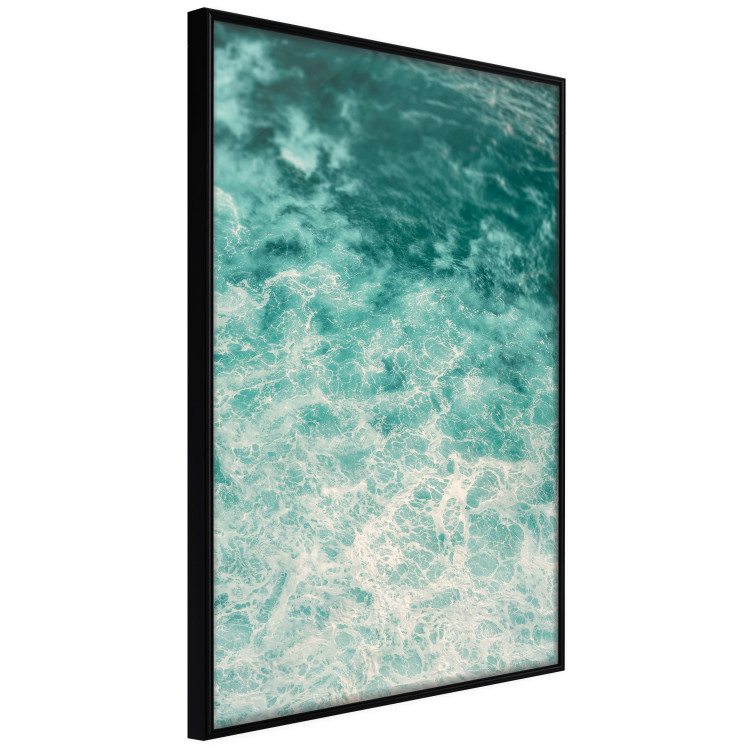 Poster Joyful Dance - seascape of turquoise water with gentle waves 135311 additionalImage 3