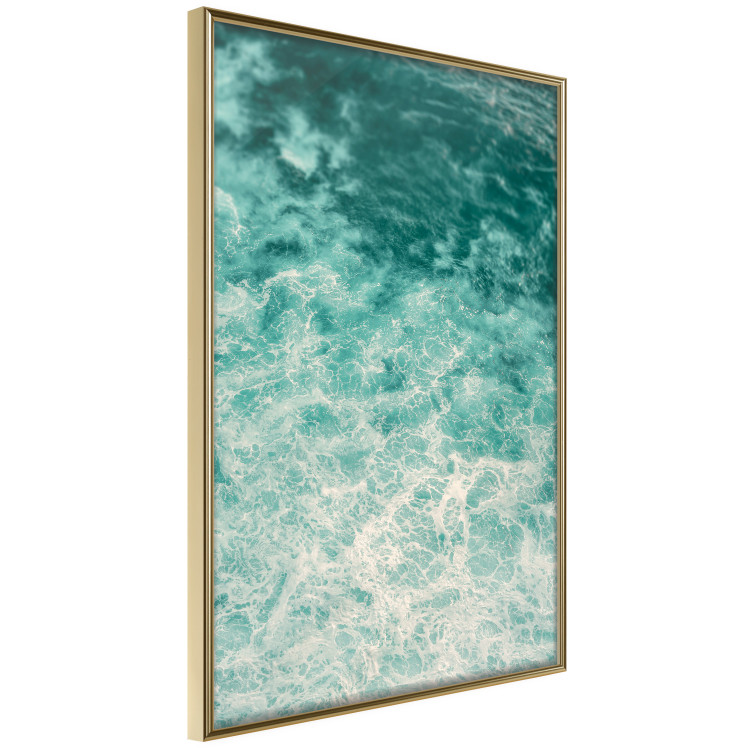 Poster Joyful Dance - seascape of turquoise water with gentle waves 135311 additionalImage 10