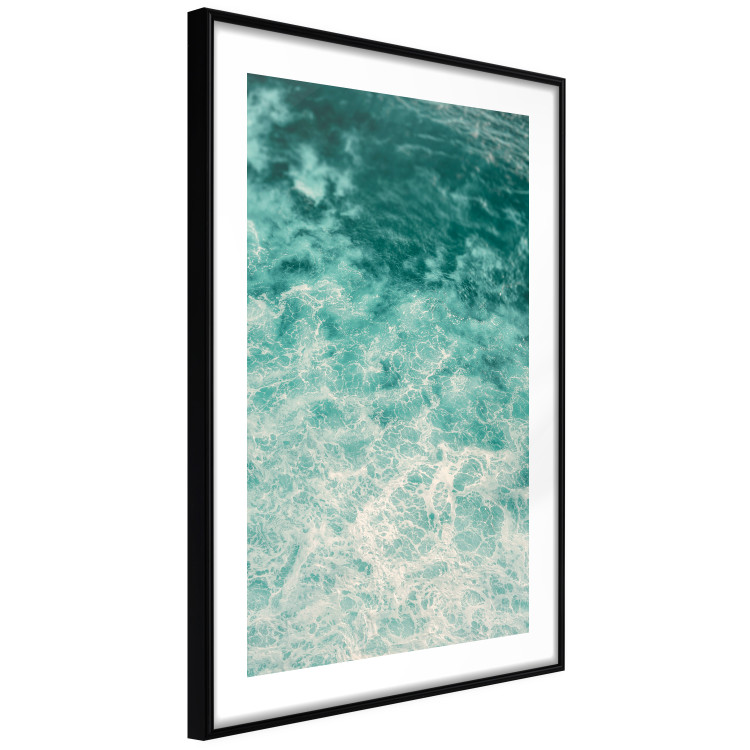 Poster Joyful Dance - seascape of turquoise water with gentle waves 135311 additionalImage 5