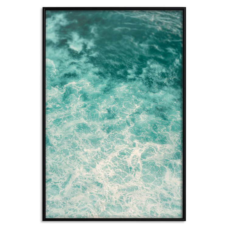 Poster Joyful Dance - seascape of turquoise water with gentle waves 135311 additionalImage 26