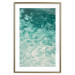 Poster Joyful Dance - seascape of turquoise water with gentle waves 135311 additionalThumb 27