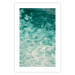 Poster Joyful Dance - seascape of turquoise water with gentle waves 135311 additionalThumb 13