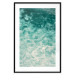 Poster Joyful Dance - seascape of turquoise water with gentle waves 135311 additionalThumb 24