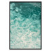 Poster Joyful Dance - seascape of turquoise water with gentle waves 135311 additionalThumb 19