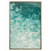 Poster Joyful Dance - seascape of turquoise water with gentle waves 135311 additionalThumb 25