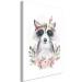 Canvas Print Raccoon with headband - Colorful graphics with animals for children 135711 additionalThumb 2