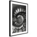 Wall Poster Dizzying - architecture of a winding and dark staircase 137911 additionalThumb 5
